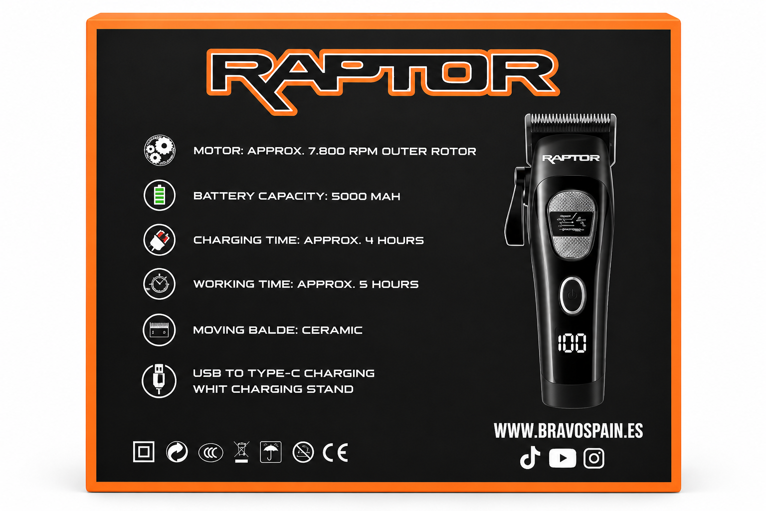 CLIPPER RAPTOR - BRAVO