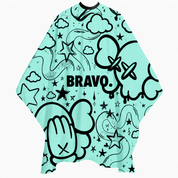 CAPA KAWS VERDE PARIS CUELLO PINZA - BRAVO