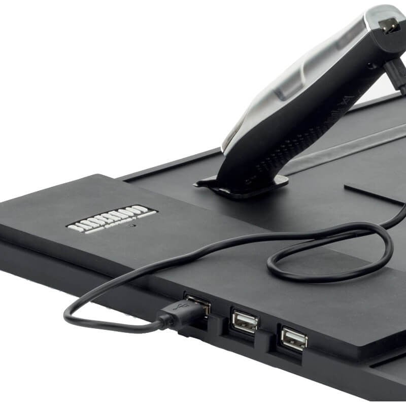 BARBERHOOD TRIPLE USB - GAMMA+ - Bravo Spain