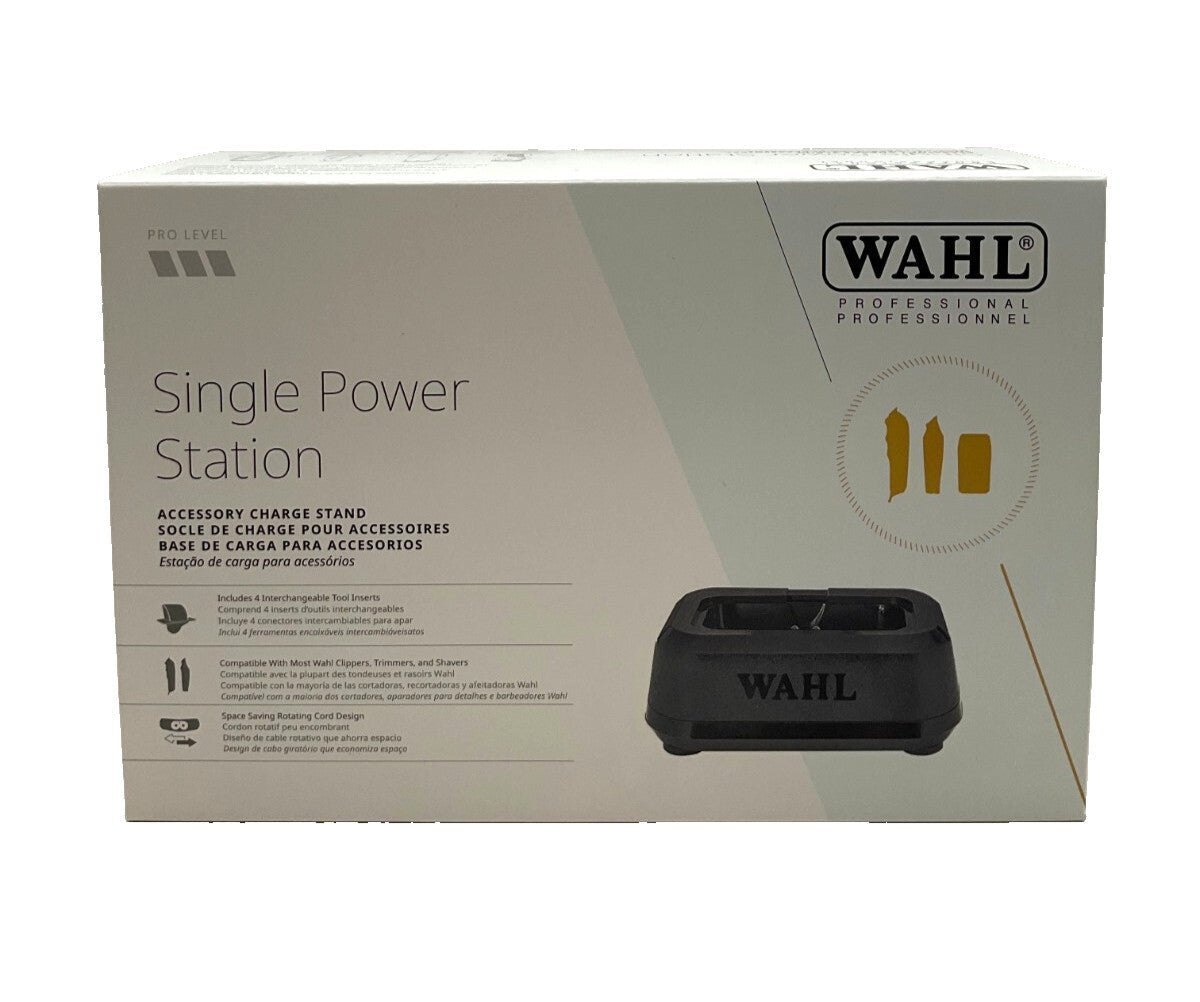 BASE DE CARGA DE 4 ACOPLES - WAHL - Bravo Spain