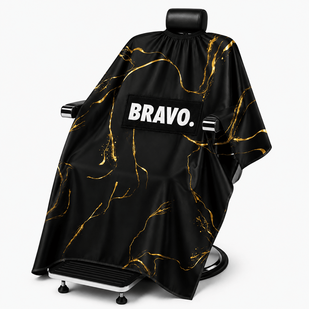 CAPA BRAVO NEGRA CON MARMOL CUELLO PINZA - BRAVO-3 - Bravo Spain