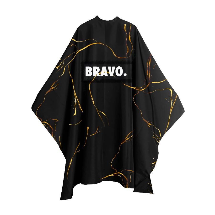 CAPA BRAVO NEGRA CON MARMOL CUELLO PINZA - BRAVO - Bravo Spain
