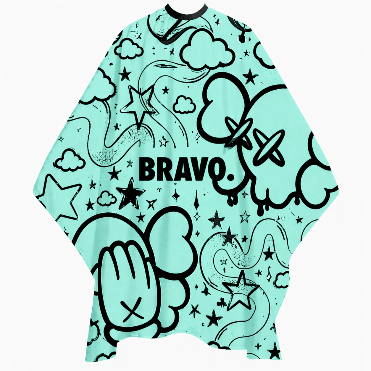 CAPA KAWS VERDE PARIS CUELLO PINZA - BRAVO-1 - Bravo Spain