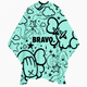 CAPA KAWS VERDE PARIS CUELLO PINZA - BRAVO