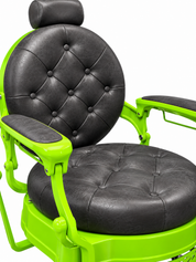 SILLON DE BARBERIA VERDE EDICION ESPECIAL