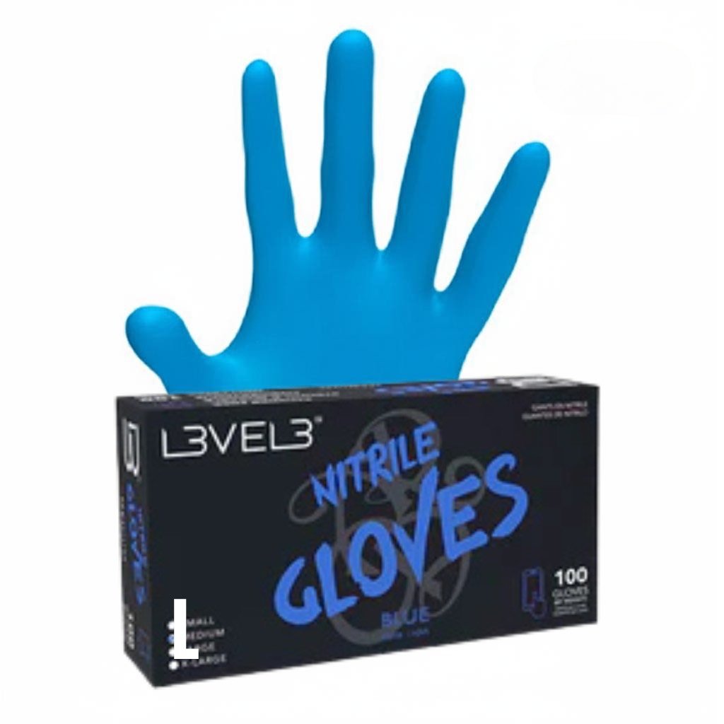 GUANTES DE NITRILO AZUL – LEVEL 3 - Bravo Spain