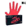 GUANTES DE NITRILO ROJOS - LEVEL 3