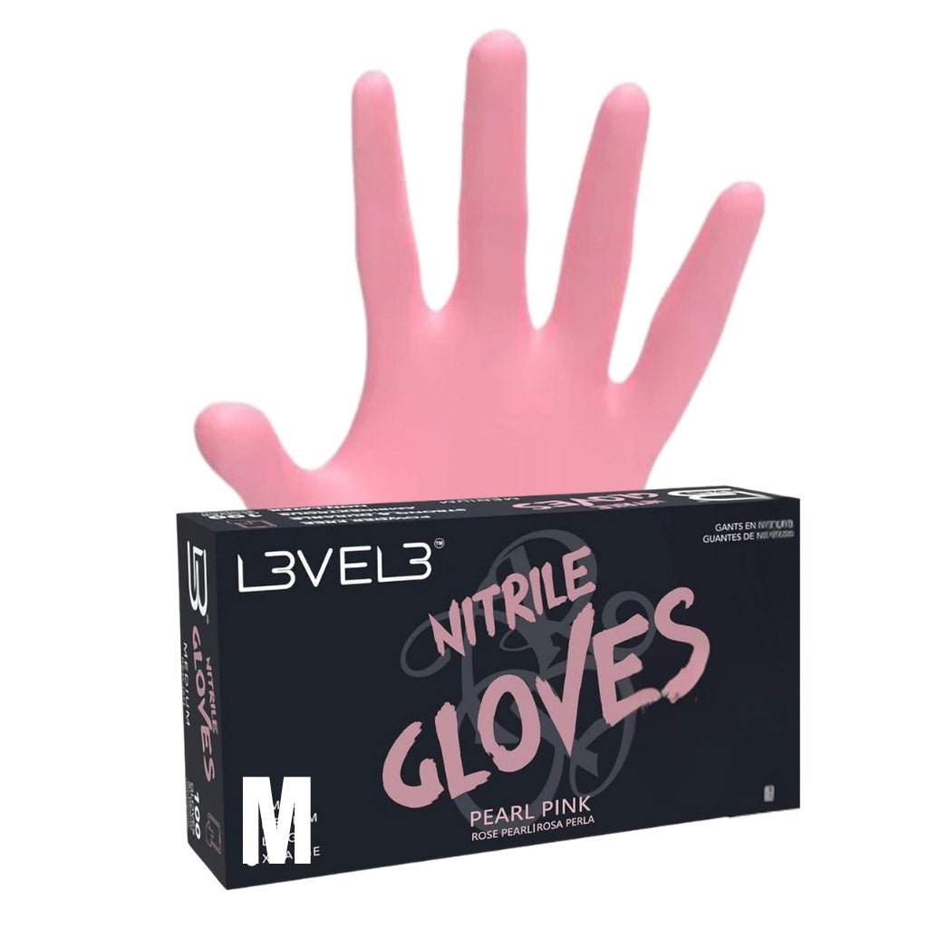 GUANTES DE NITRILO ROSA – LEVEL 3 - Bravo Spain