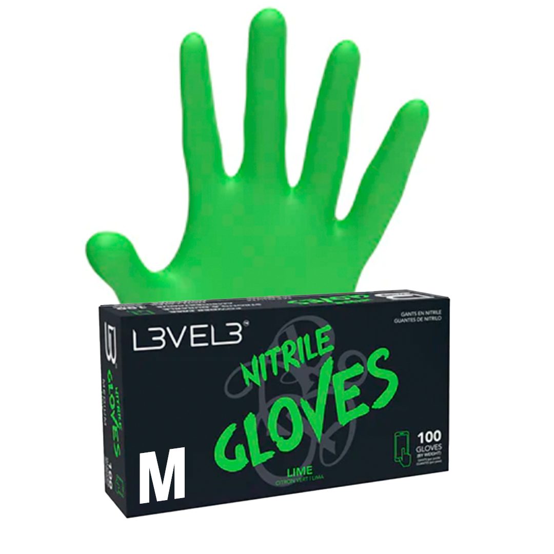 GUANTES DE NITRILO VERDES - LEVEL 3 - Bravo Spain