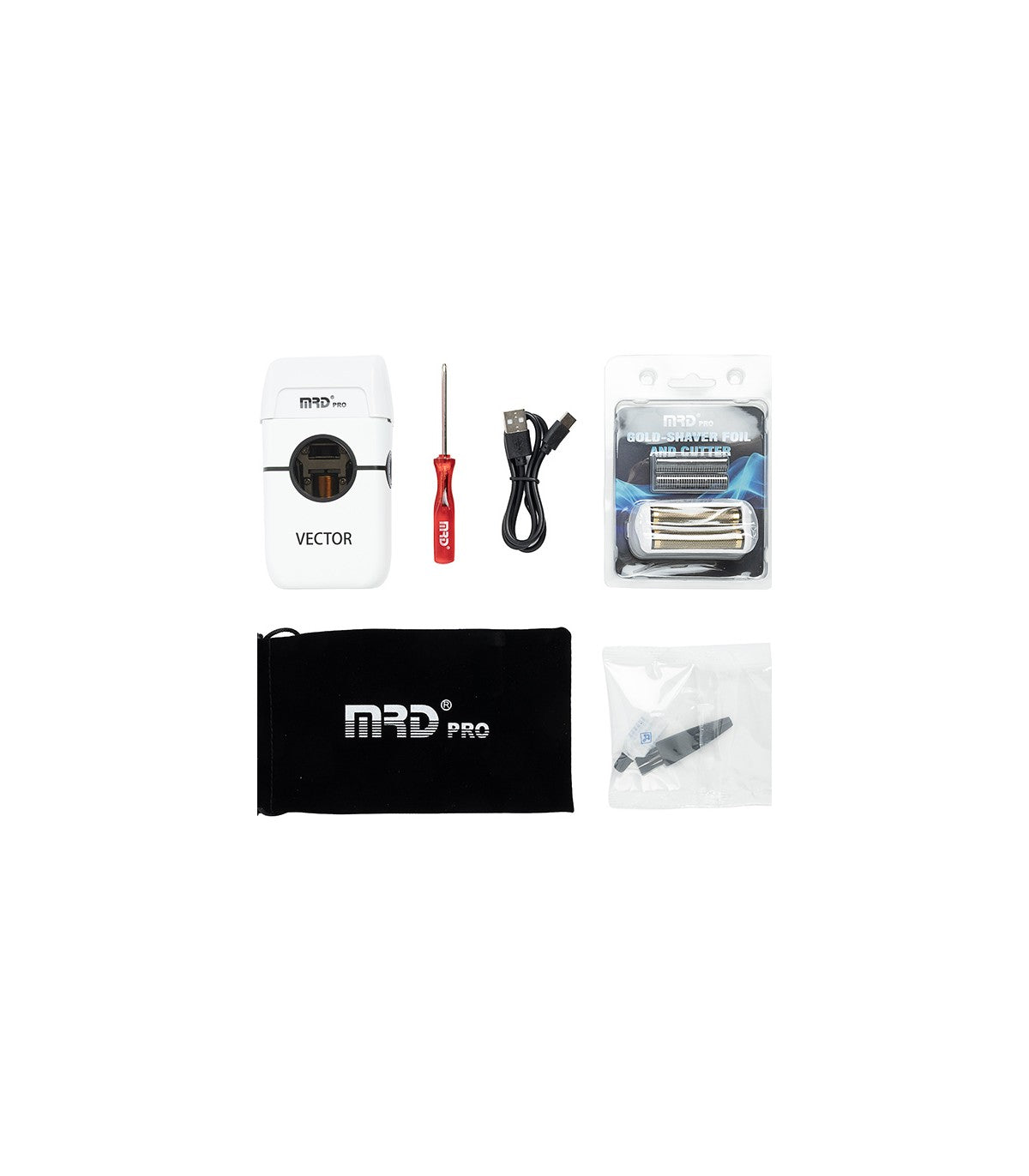 SHAVER VECTOR BLANCA - MRD PRO