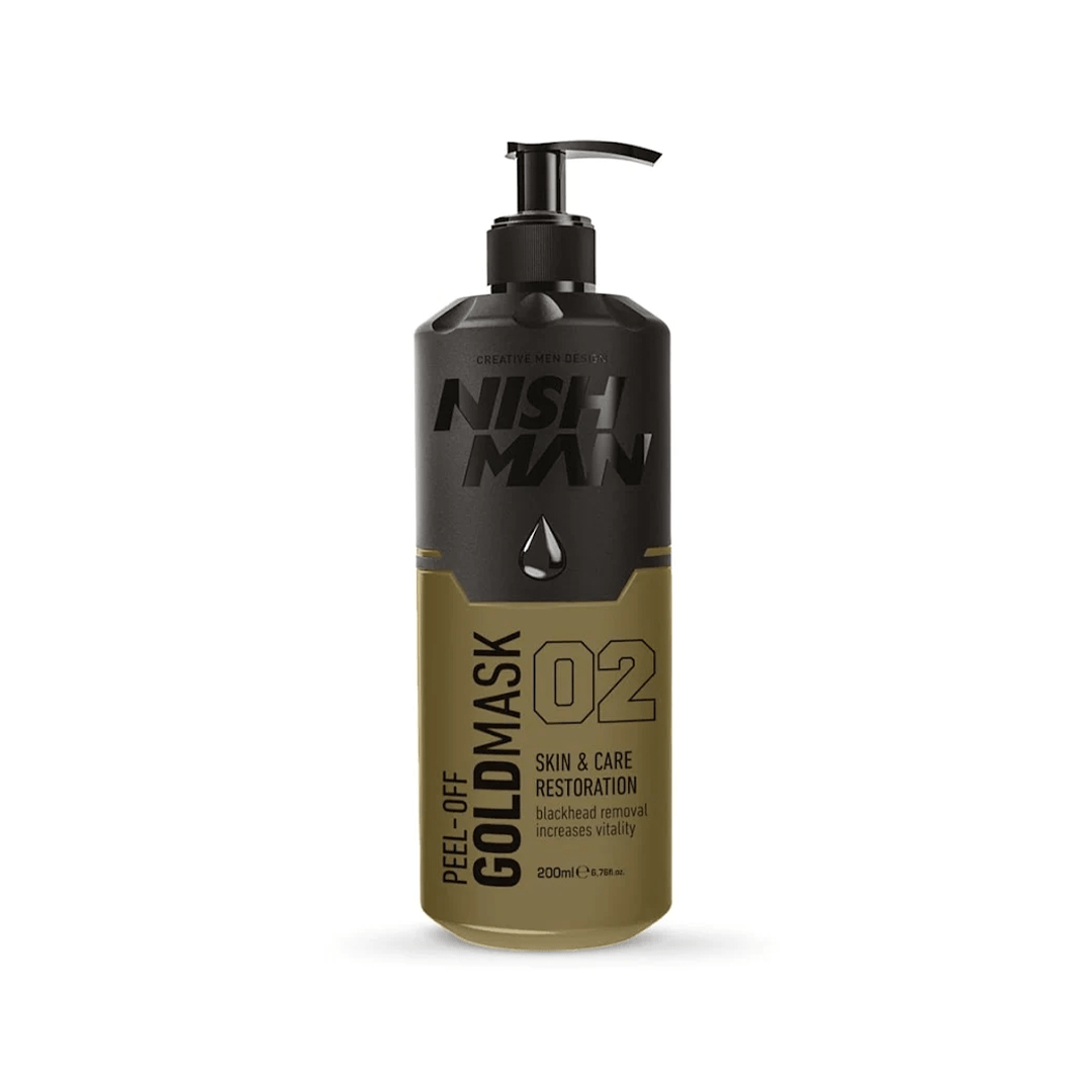 MASCARILLA FACIAL DORADA - NISHMAN - Bravo Spain