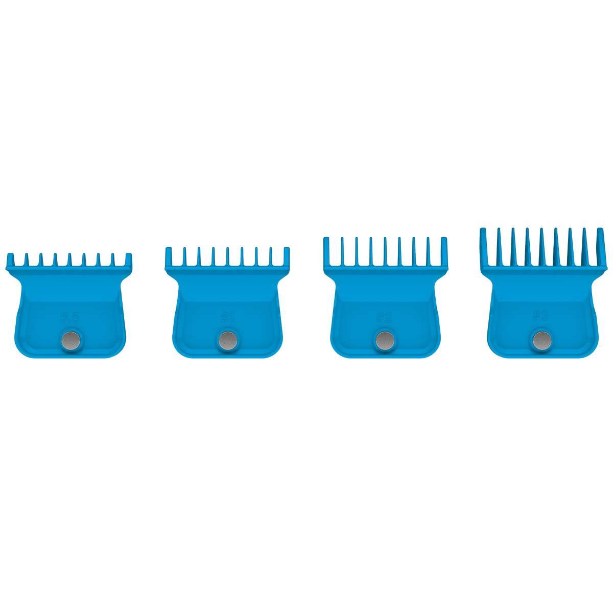 PACK DE 4 PEINES AZULES PARA TRIMMER - GAMMA+ - Bravo Spain