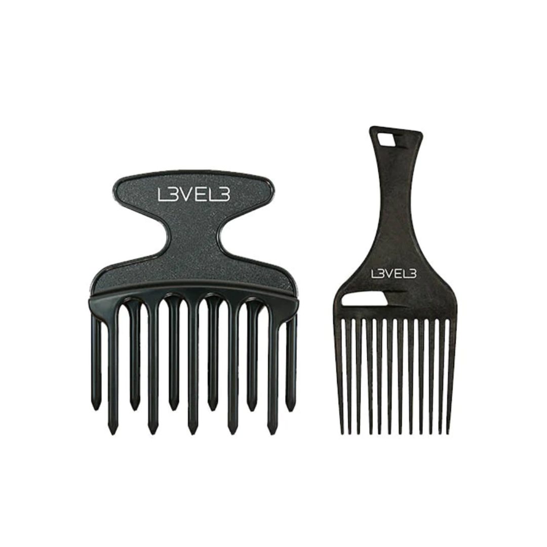 PACK DE PEINES PARA CABELLO AFRO - LEVEL 3 - Bravo Spain