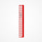 PEINE DE CORTE 8.8¨ 22,3CM ROJO - JRL-1 - Bravo Spain