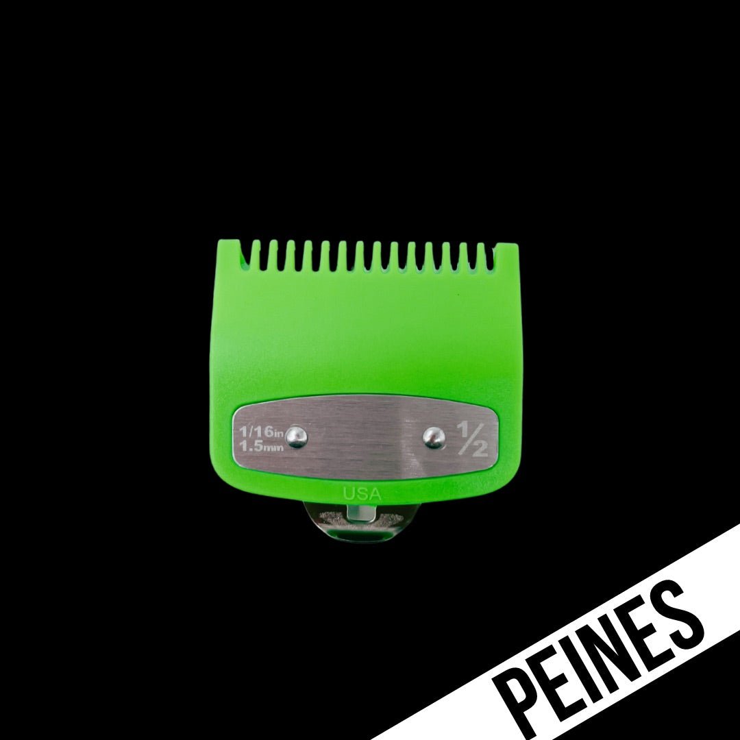 PEINE / GUIA UNIVERSAL METALICO VERDE (0.5) - Bravo Spain