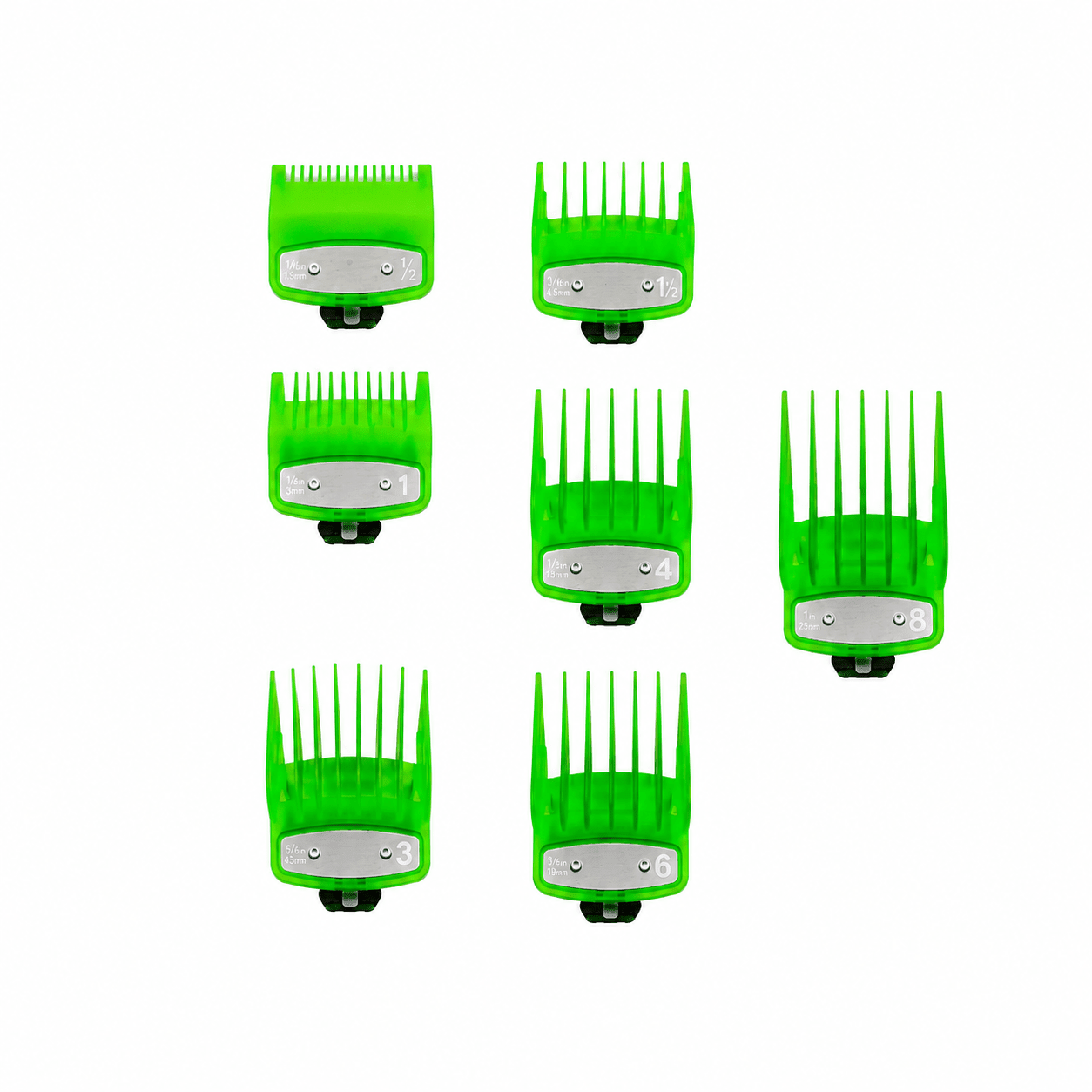 PEINES / GUIAS UNIVERSALES DE COLOR ( 8 NUMEROS DE GUIAS )-2 - Bravo Perfomance