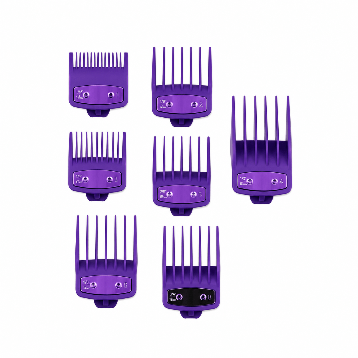  GUIAS UNIVERSALES DE COLOR MORADO ( 8 NUMEROS DE GUIAS ) - 1 - Bravo Spain
