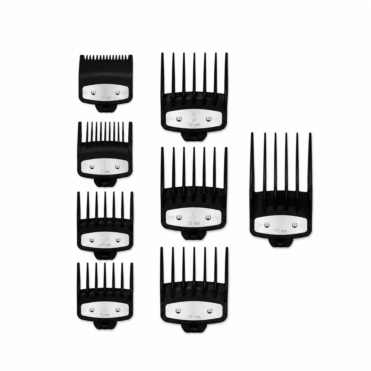 PEINES / GUIAS UNIVERSALES DE COLOR NEGRO ( 8 NUMEROS DE GUIAS ) - 1 - Bravo Spain