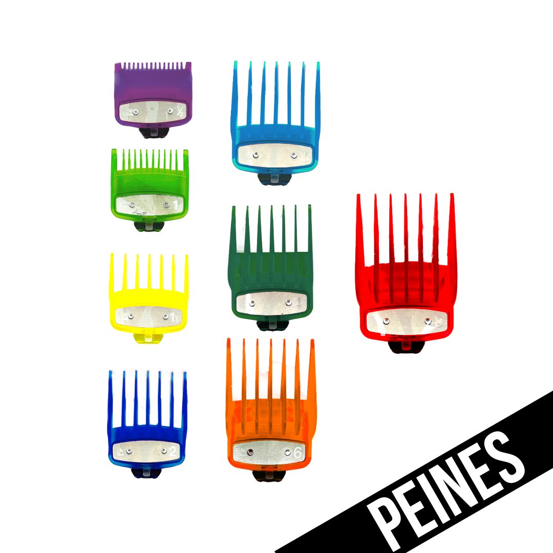 PEINES / GUIAS UNIVERSALES DE COLORES METALICOS ( 8 NUMEROS DE GUIAS ) - Bravo Spain