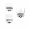 PEINES / GUIAS UNIVERSALES METALICOS X3 BLANCO (0.5/ 1/ 1.5)