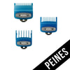 PEINES/GUIAS UNIVERSALES METALICOS X3 AZUL (0.5 Y 1.5)- BRAVO