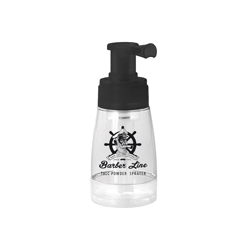 PULVERIZADOR PARA TALCO (180ML) - BARBER LINE - Bravo Spain