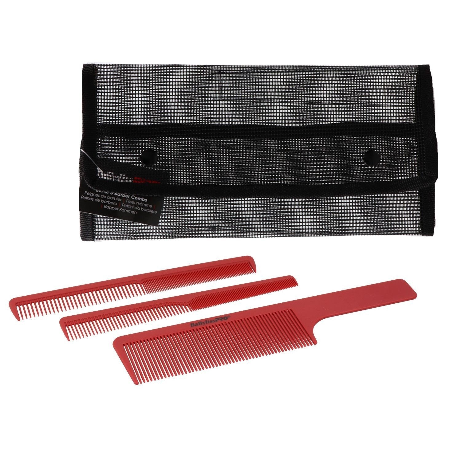 SET DE 3 PEINES BARBERO - BABYLISS - Bravo Spain