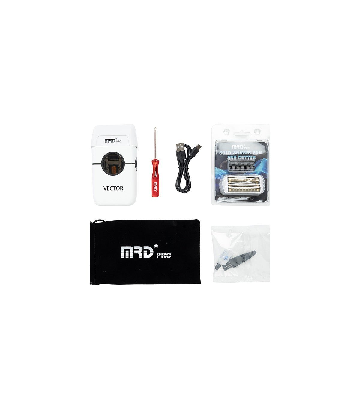 SHAVER VECTOR BLANCA - MRD PRO-3 - Bravo Spain