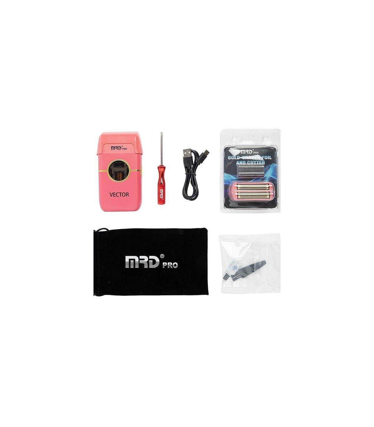 SHAVER VECTOR ROSA - MRD PRO-3 - Bravo Spain