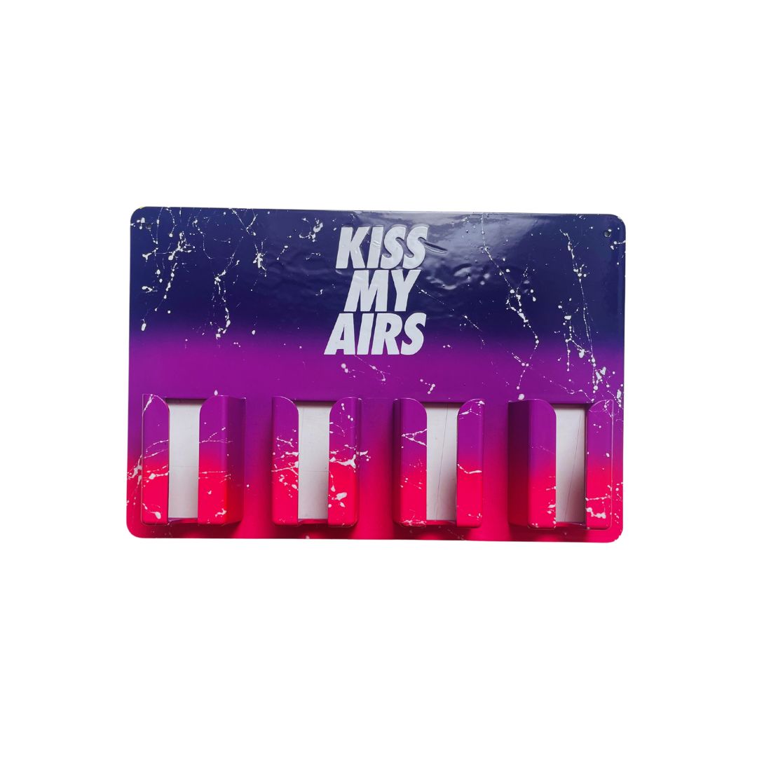 SOPORTE DE PARED CUSTOM PARA MAQUINAS MORADO DEGRADADO KYSS MY AIRS - Bravo Spain