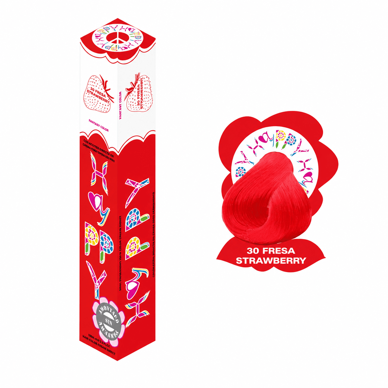 TINTE SEMIPERMANENTE 100ML - HAYPPY-4 - Bravo Perfomance