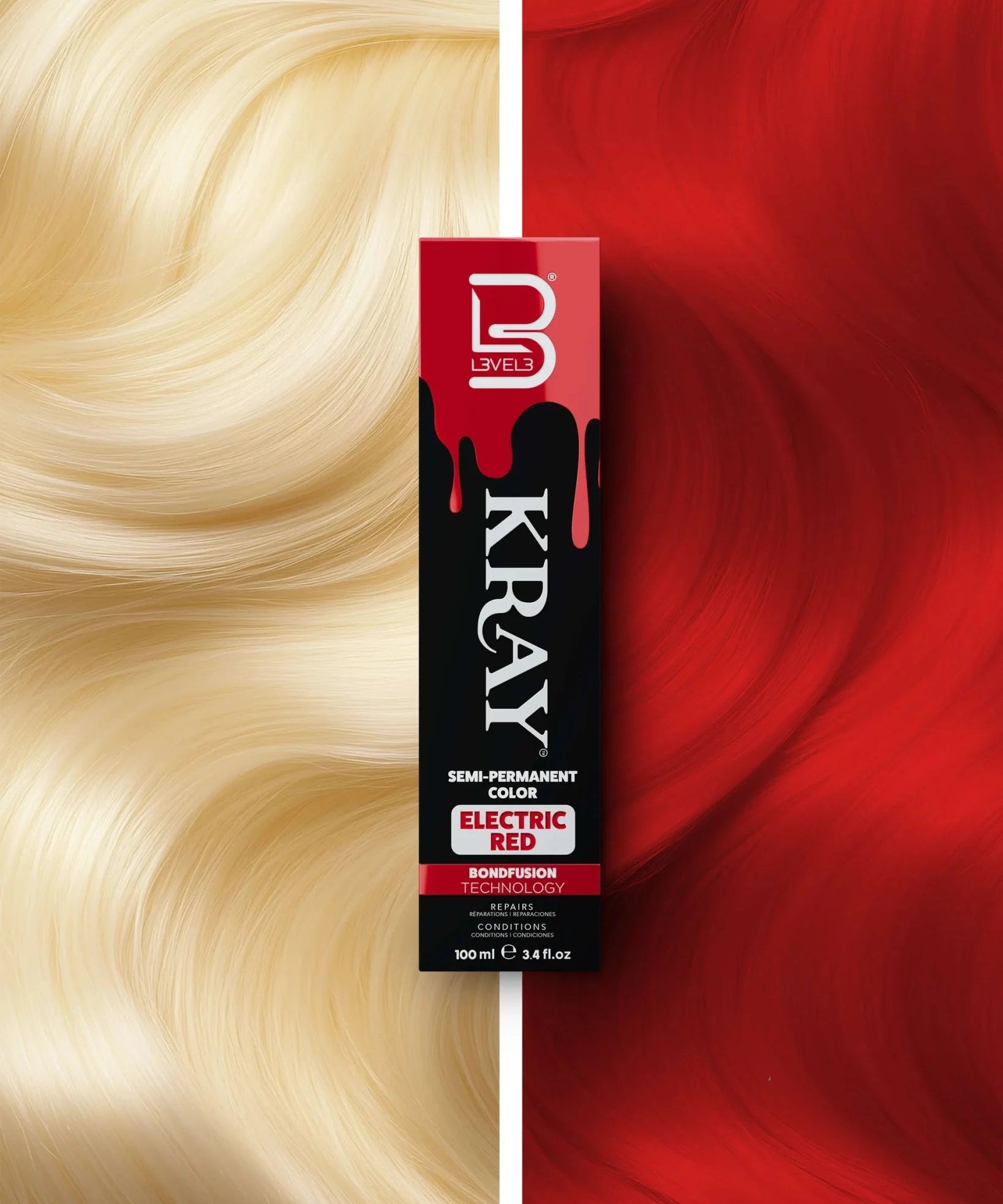 TINTE SEMIPERMANENTE - KRAY COLOR LEVEL3-10 - Bravo Perfomance