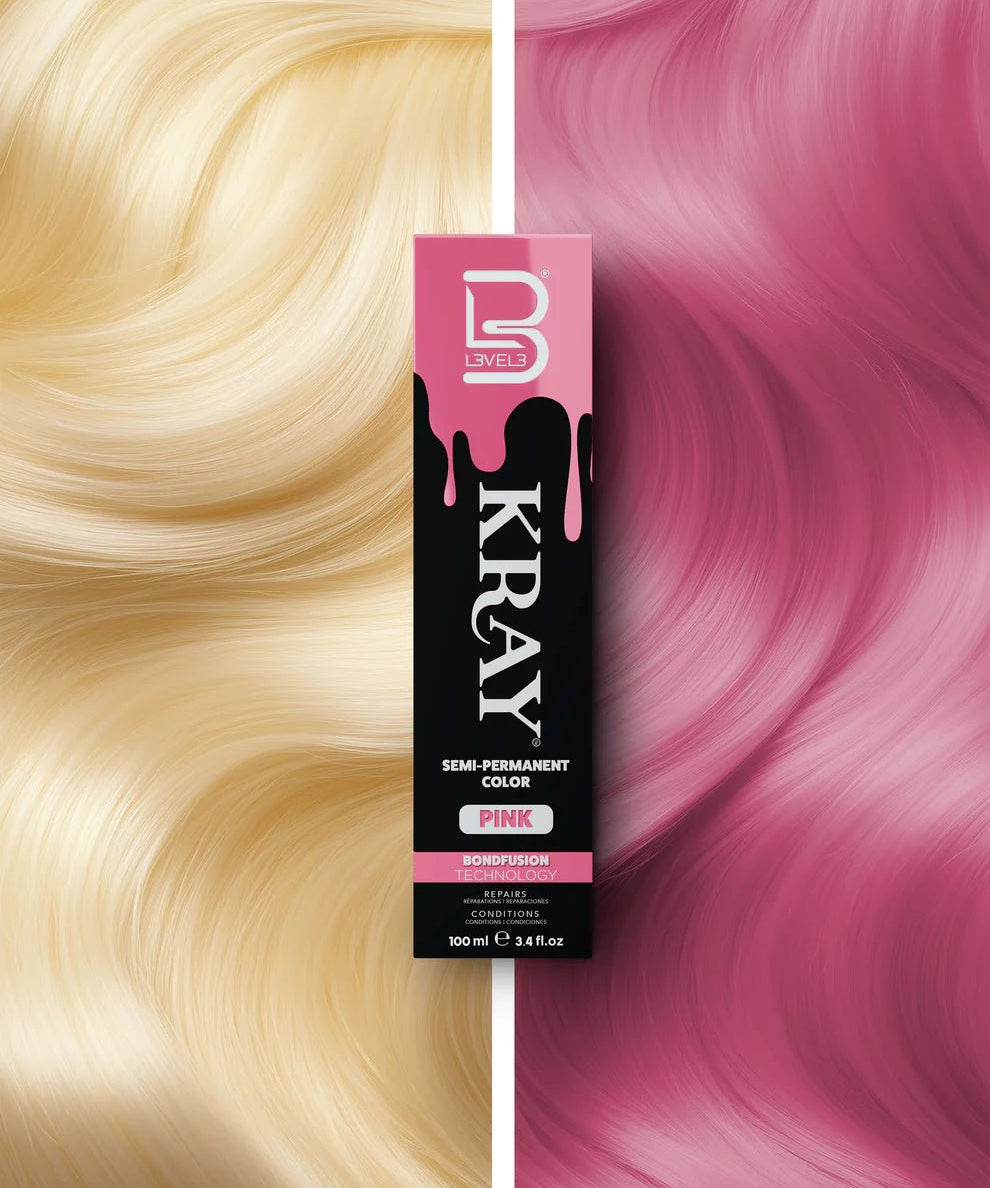 TINTE SEMIPERMANENTE ROSA - KRAY COLOR LEVEL3 - Bravo Spain