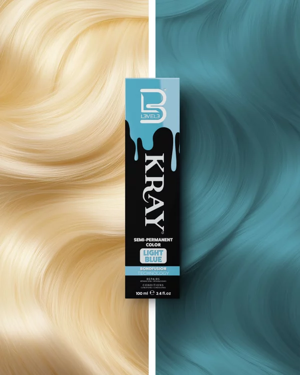 TINTE SEMIPERMANENTE AZUL CLARO - KRAY COLOR LEVEL3