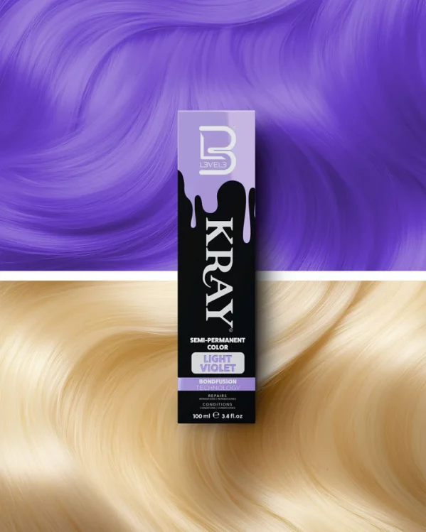 TINTE SEMIPERMANENTE VIOLETA CLARO - KRAY COLOR LEVEL3