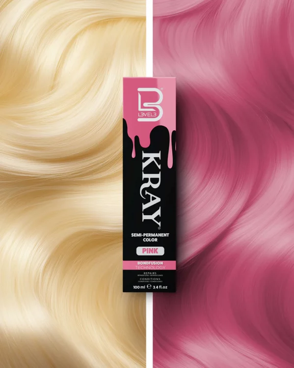 TINTE SEMIPERMANENTE ROSA - KRAY COLOR LEVEL3