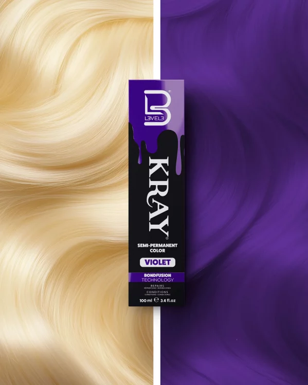 TINTE SEMIPERMANENTE VIOLETA - KRAY COLOR LEVEL3