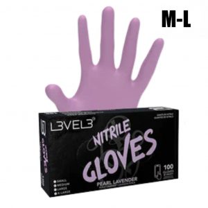 GUANTES DE NITRILO MORADOS – LEVEL 3