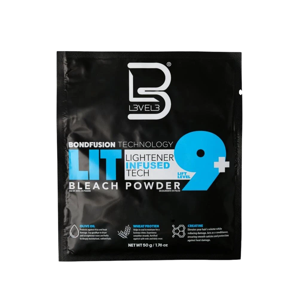 DECOLORANTE EN POLVO LIT BLEACH POWDER 9+ (50GR) - LEVEL 3