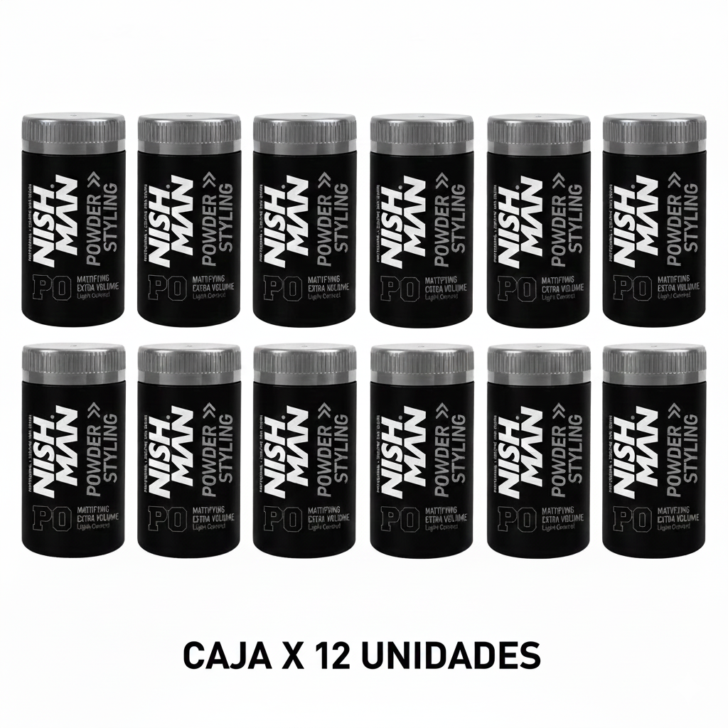 CAJA DE POLVOS DE VOLUMEN MATIFICANTE P0 20GR – NISHMAN