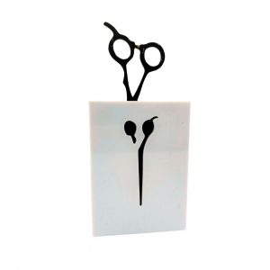 SOPORTE PARA TIJERAS BLANCO - BRAVO